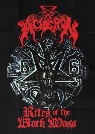 ACHERON – Rites Of The Black Mass Flag
