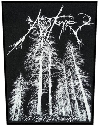Austere – To Lay Like Old Ashes Back Patch