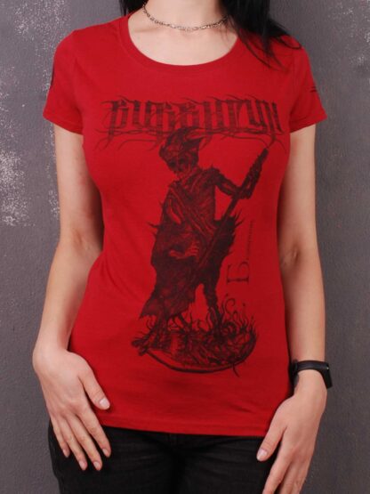 Burshtyn – Безвірник / Bezvirnyk Lady Fit T-Shirt Blood-Red