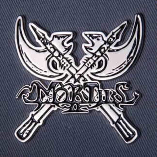 Mortiis – Axes And Logo Metal Pin