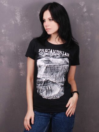 Precambrian - Tectonics Lady Fit T-Shirt Black