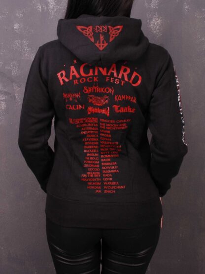 Ragnard Rock Fest – Children Of Yggdrasil Lady Hooded Sweat Jacket