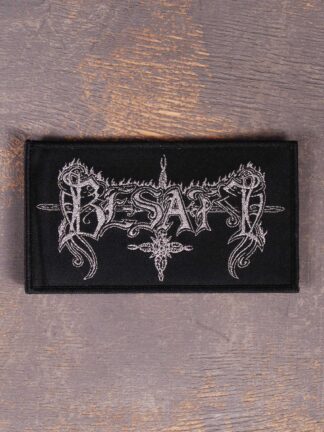 Besatt Silver Logo Patch