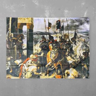 Eugene Delacroix – Entry Of The Crusaders Flag