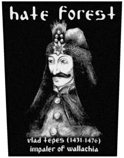 Hate Forest – Vlad Tepes White Back Patch