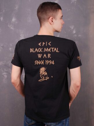 Macabre Omen Bronze Logo TS Black