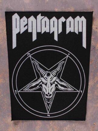 Pentagram – Relentless Back Patch
