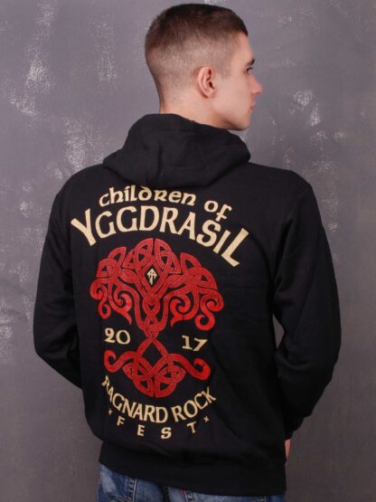 Ragnard Rock Fest – Children Of Yggdrasil Emblem Hooded Sweat Jacket