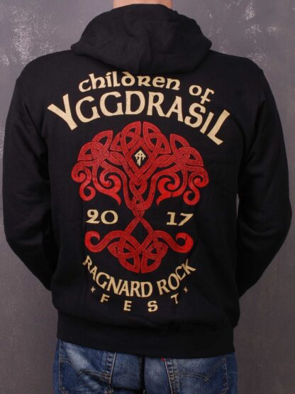Ragnard Rock Fest – Children Of Yggdrasil Emblem Hooded Sweat Jacket