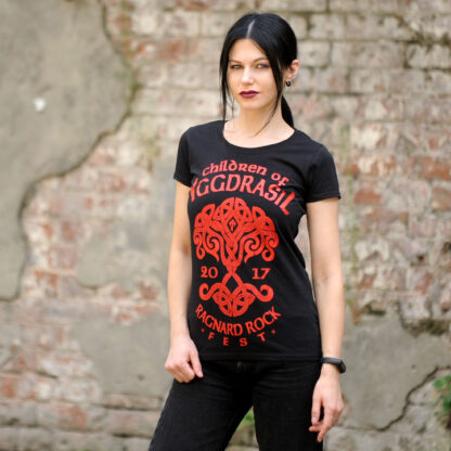 Ragnard Rock Fest – Children Of Yggdrasil Lady Fit T-Shirt