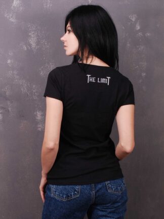 Mutanter – The Limit (Old Logo) Lady Fit T-Shirt Black