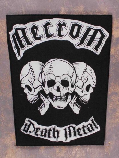 Necrom – Death Metal Back Patch