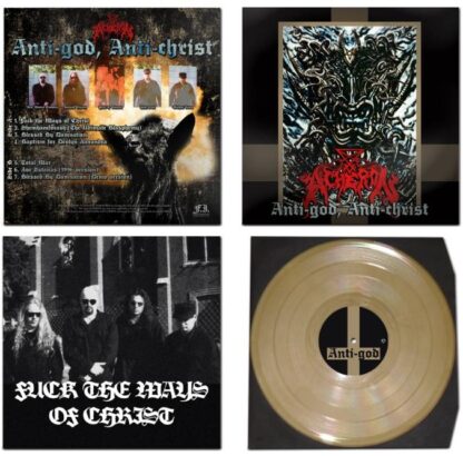 Acheron – Anti-god, Anti-christ LP (Gold Vinyl)