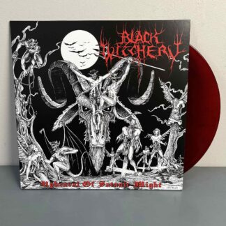 Black Witchery – Upheaval Of Satanic Might LP (Bloodred & Black Marble Vinyl)