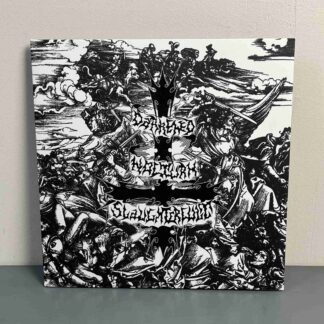 Darkened Nocturn Slaughtercult – Follow The Calls For Battle LP (Gatefold White/Black Marble Vinyl)