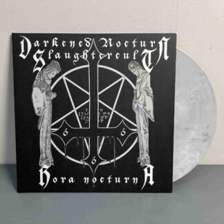 Darkened Nocturn Slaughtercult – Hora Nocturna LP (Gatefold White/Black Marble Vinyl)