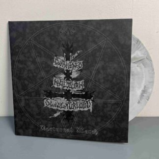 Darkened Nocturn Slaughtercult – Nocturnal March LP (Gatefold White/Black Marble Vinyl)