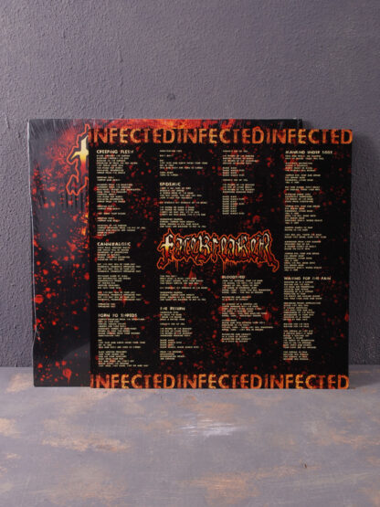 Facebreaker – Infected LP (Transparent Red / Black Smoke Vinyl)