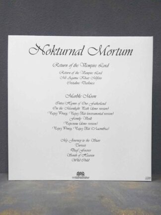 Nokturnal Mortum – Return Of The Vampire Lord / Marble Moon 2LP (Gatefold White/Black Galaxy Vinyl)