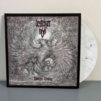 Destroyer 666 – Phoenix Rising LP (Gatefold White And Black Marbled Vinyl)