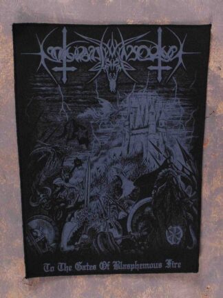 Nokturnal Mortum – To The Gates Of Blasphemous Fire Back Patch