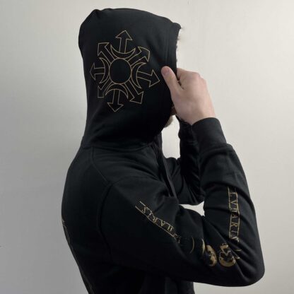 Arkona – Lunaris Hooded Sweat Jacket Black