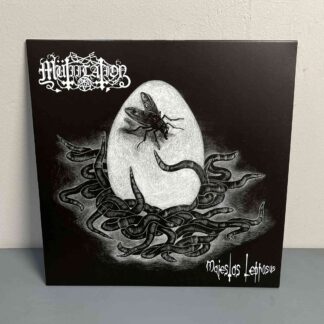 Mutiilation – Majestas Leprosus LP (White With Black Galaxy Vinyl)