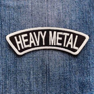Heavy Metal White 2 (Arc) Patch