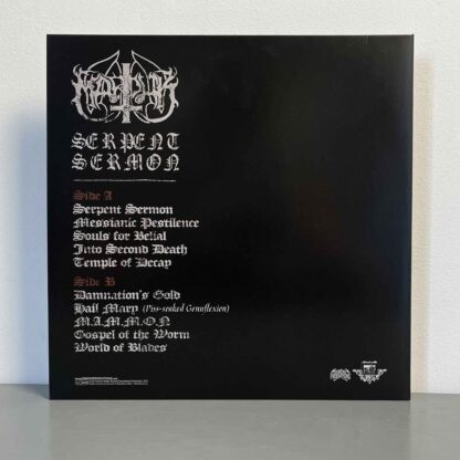 Marduk – Serpent Sermon LP (Gatefold Bloodred With Black Marble Vinyl) (2022 Reissue)