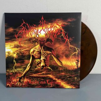 Angelcorpse – Of Lucifer And Lightning LP (Gatefold Orange Crush/Black Marble Vinyl)