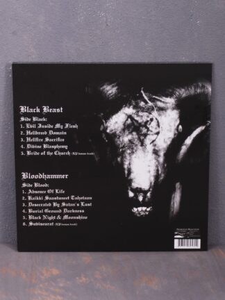 Black Beast / Bloodhammer – Unholy Finnish Black Horror Union LP (Black Vinyl)