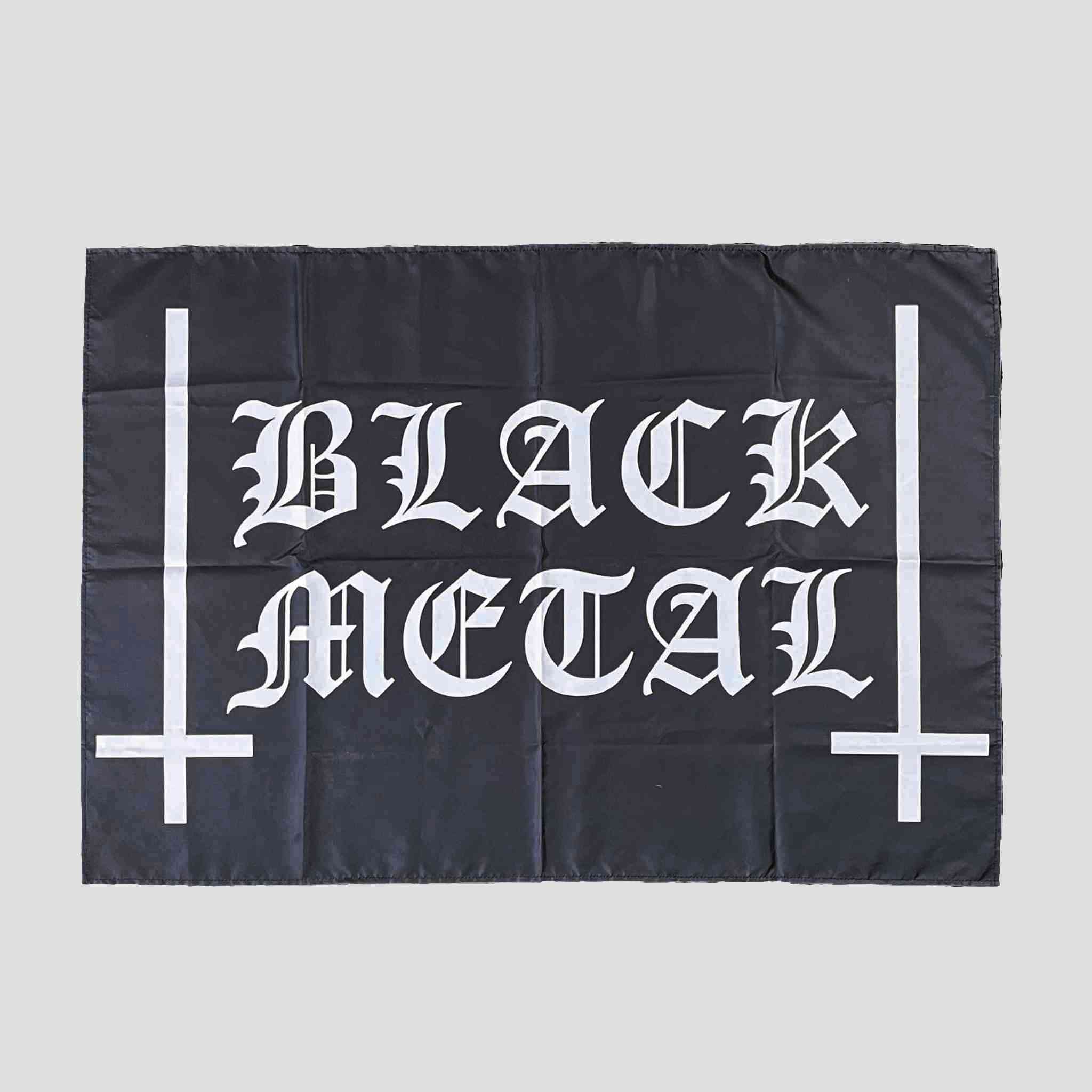 Black Metal Flag
