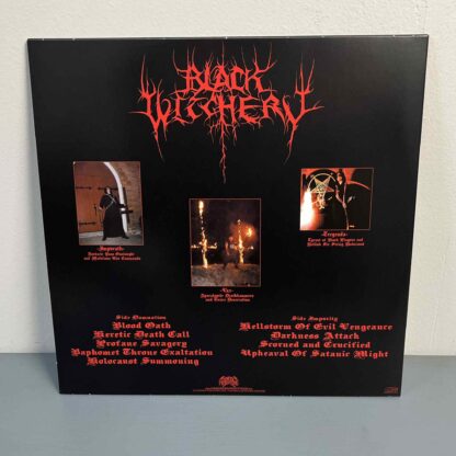 Black Witchery – Upheaval Of Satanic Might LP (Bloodred & Black Marble Vinyl)