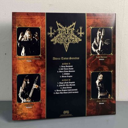 Dark Funeral – Attera Totus Sanctus LP (Gatefold Half Orange/Half Black Vinyl)