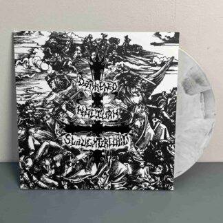 Darkened Nocturn Slaughtercult – Follow The Calls For Battle LP (Gatefold White/Black Marble Vinyl)