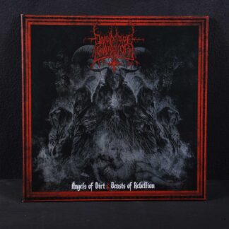 Darkmoon Warrior – Angels Of Dirt – Beasts Of Rebellion LP (Gatefold Clear / Red Splatter Vinyl)