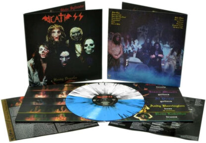 Death SS – Heavy Demons LP (Gatefold Blue & White With Black Splatter Vinyl)
