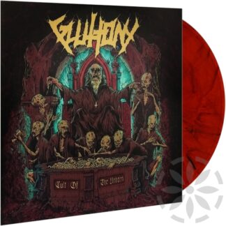Gluttony – Cult of the Unborn LP (Red / Black Marbled Vinyl)