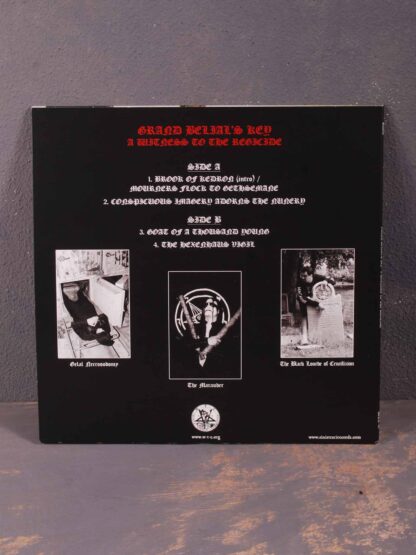 Grand Belial’s Key – A Witness To The Regicide 12" EP (Black Vinyl)