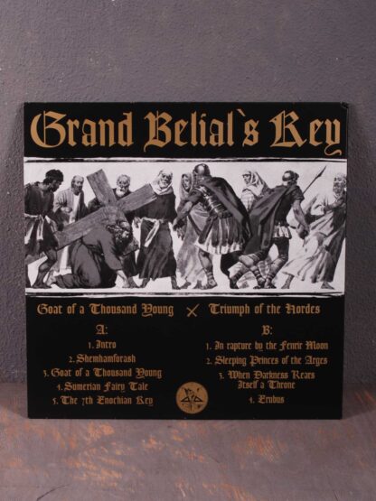 Grand Belial’s Key – Goat Of A Thousand Young / Triumph Of The Hordes LP (Black Vinyl)