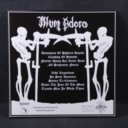 Illum Adora – …Of Serpentine Forces LP (Clear / Black Splatter Vinyl)
