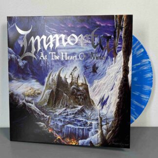 Immortal - At The Heart Of Winter LP (Gatefold Blue w/ Black & White Splatter Vinyl)