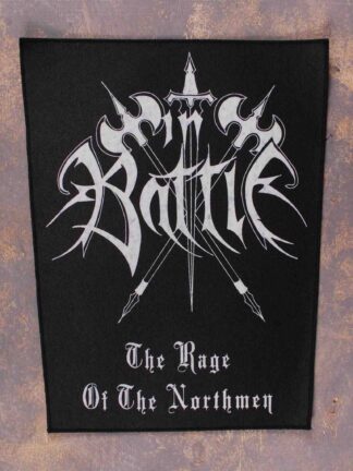 In Battle - The Rage Of The Northmen Back Patch