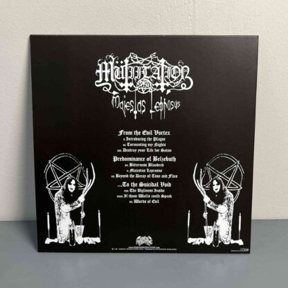 Mutiilation – Majestas Leprosus LP (White With Black Galaxy Vinyl)