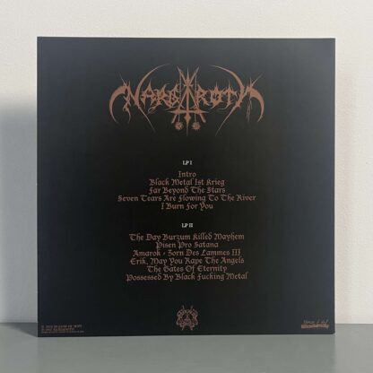 Nargaroth – Black Metal Ist Krieg 2LP (Gatefold Gold Vinyl)
