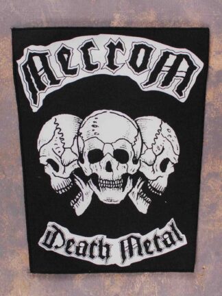 Necrom - Death Metal Back Patch