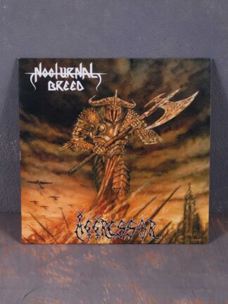 Nocturnal Breed – Aggressor LP (Silver / Black Splatter Vinyl)