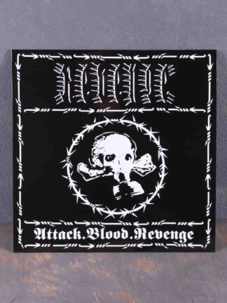 Revenge – Attack.Blood.Revenge LP (White & Black Marbled Vinyl)