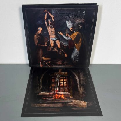 Rotting Christ – The Heretics LP (Gatefold Clear And Black Marbled Vinyl)