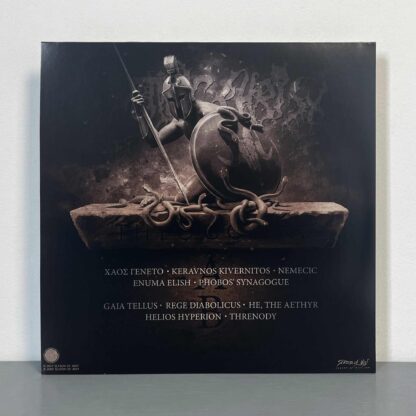 Rotting Christ – Theogonia LP (Gatefold Transparent Red Vinyl)